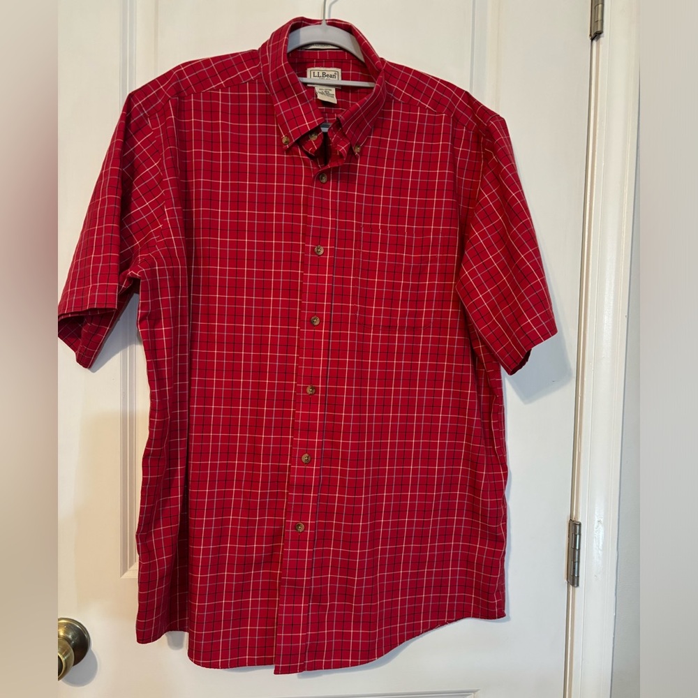 LL Bean men’s button down shirt